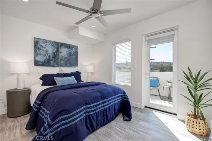 en-suite bedroom has its own balcony