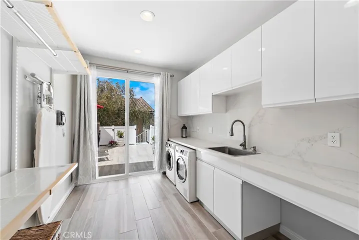 This room would be great as a home office or entertainment area with wet bar.