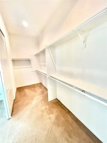 Extra large walk-in closet