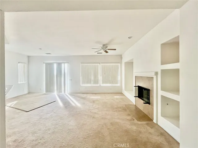 Large living room with lots of light