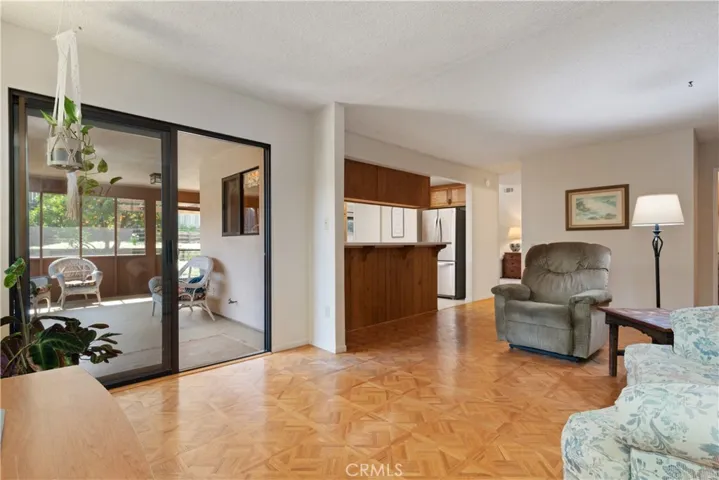 Slider to Patio Room