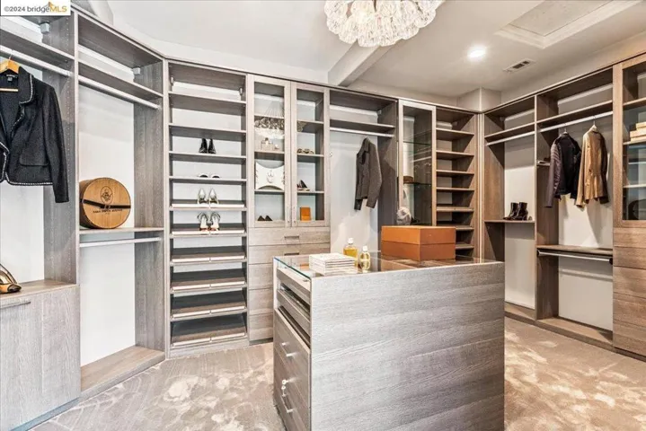 Walk-in Closet in Master Bathroom