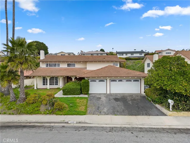 Front lot and three car garage