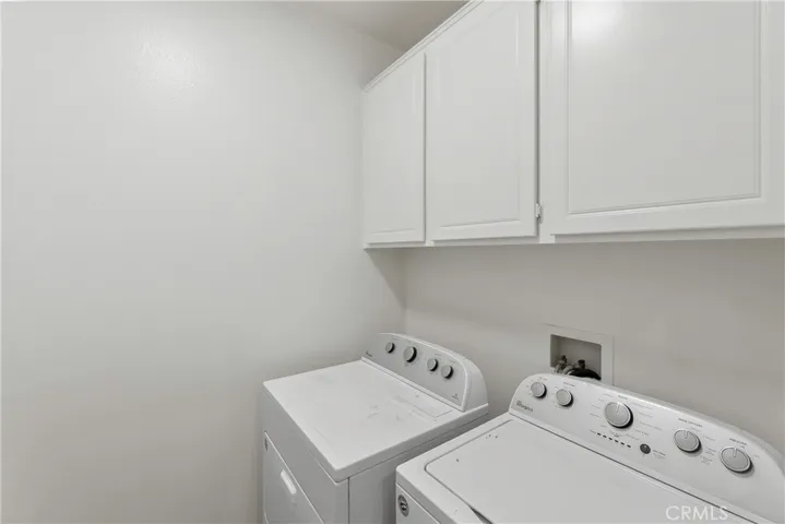 Upstairs Laundry room with Washer and Dryer