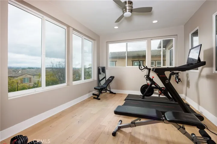 Master suite gym
