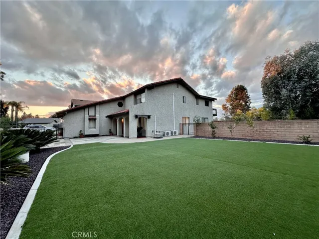 Front side yard