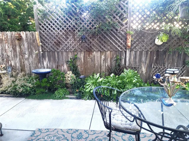 Patio in Back