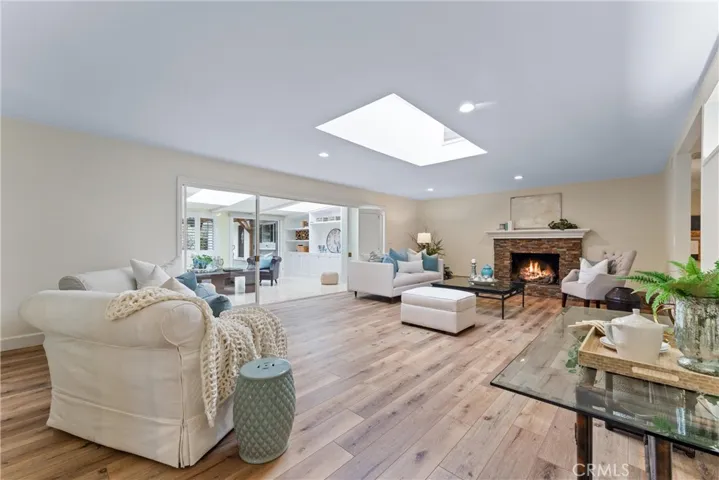 Skylight adds brightness and beauty