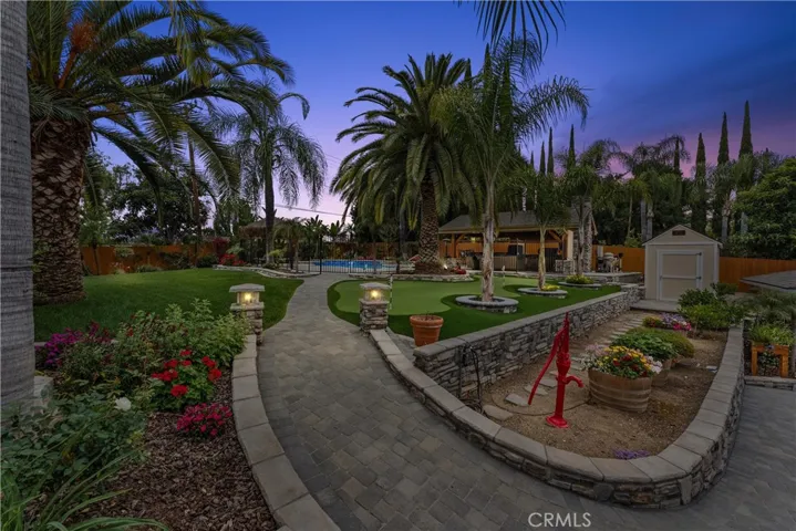 No steps! Ramps take you to this magnificent backyard resort