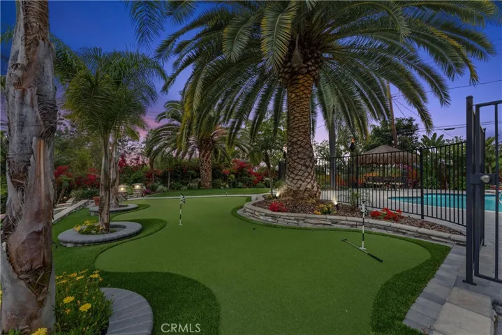 Friendly Hills Country Club golf course just up the street