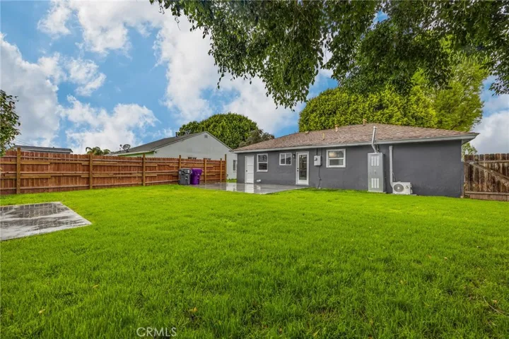Large Backyard with plenty of room to expand or add a pool