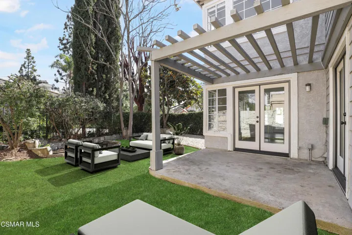 Virtually Staged-Backyard -Patio