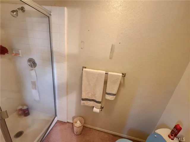 Master shower