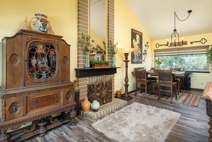 View toward dining area