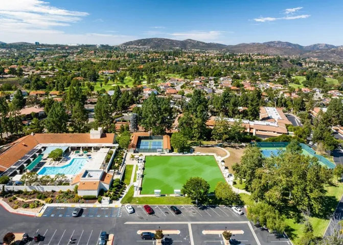 Oaks North Community Center looking East