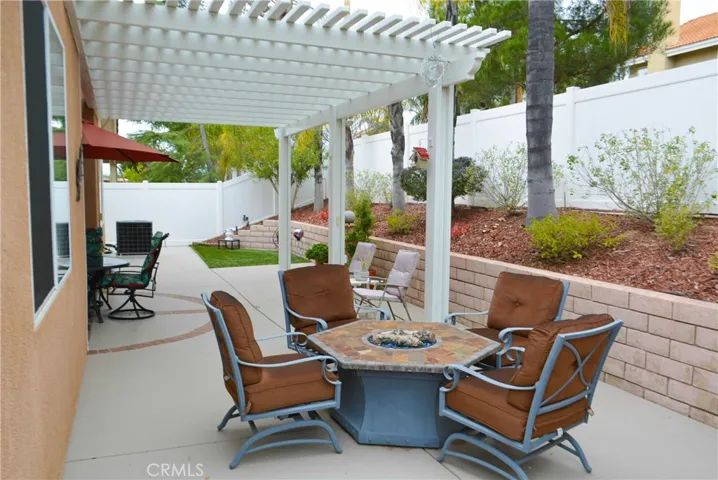 Perfect size rear patio