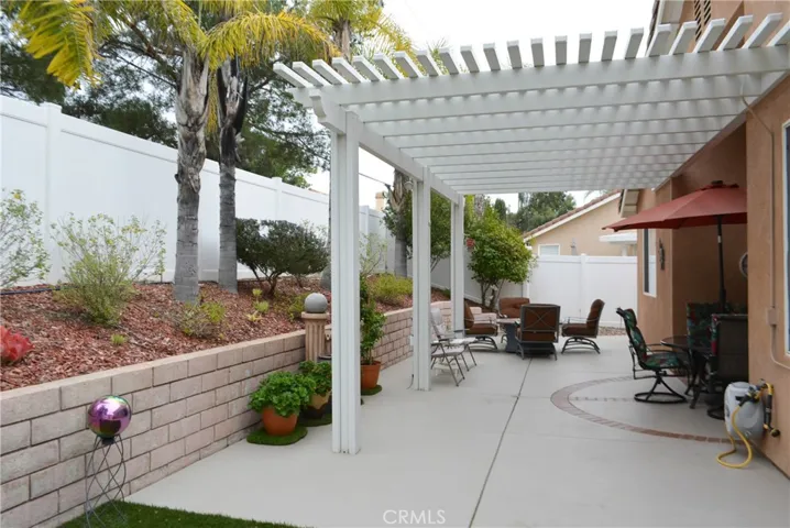 Rear Patio & garden