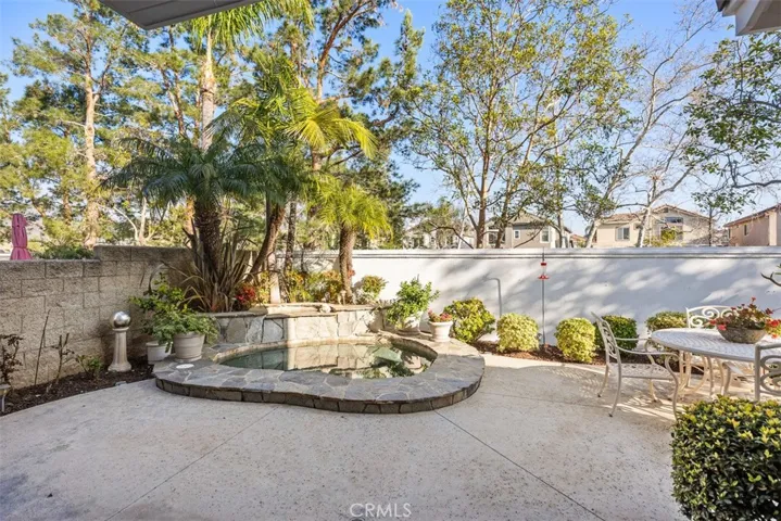 spa and water feature