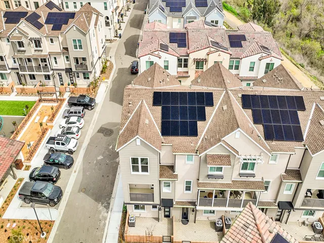 top view solar