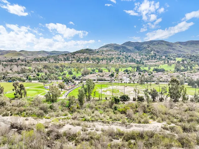creek and driving range view