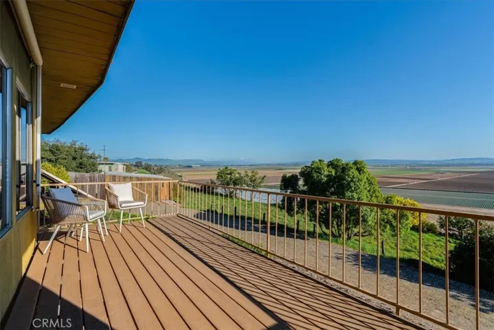 View from deck west side of home