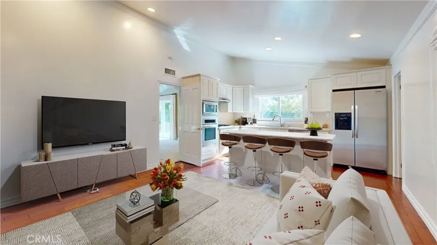 Virtual Staged Kitchen
& Family Room