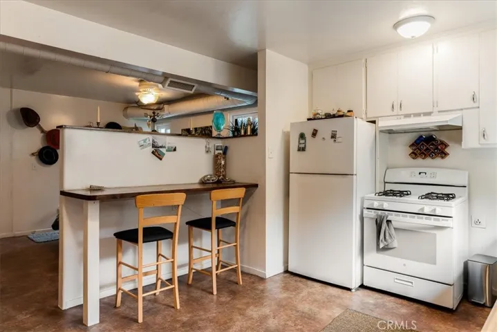 Downstairs kitchen area