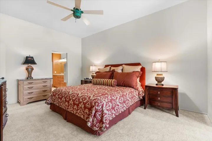 Spacious bedroom