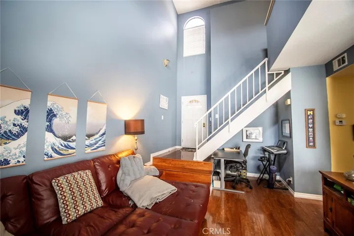 Notice the high ceilings