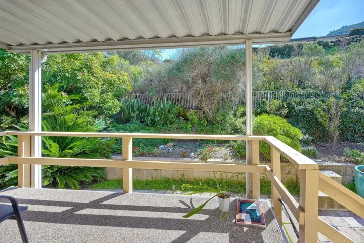 Private Rear Deck