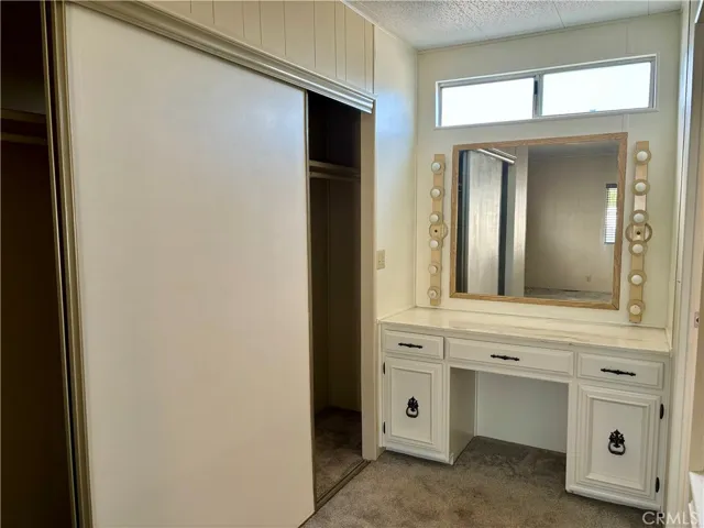 Primary Bedroom vanity area close up