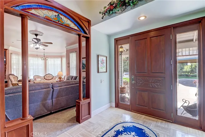 Living room entry
