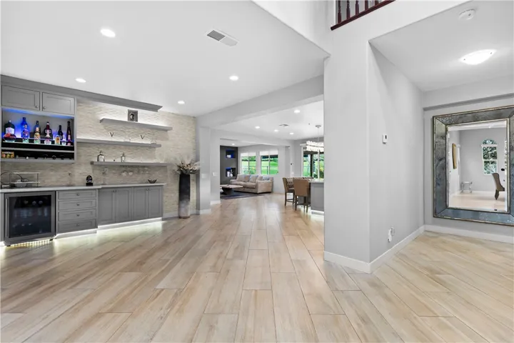Custom and open floor plan!