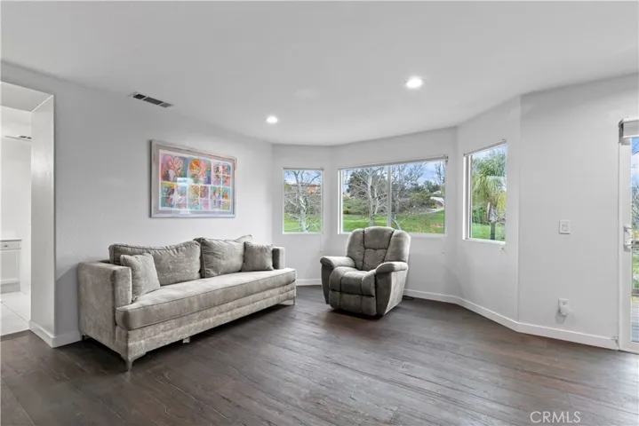 Views of golf course in primary bedroom!