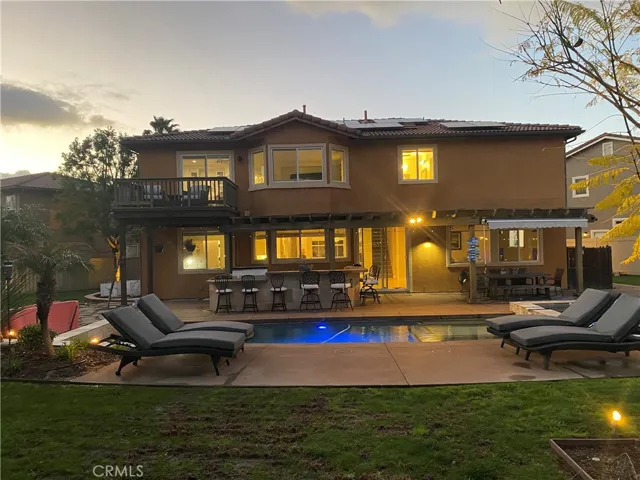 Backyard view!