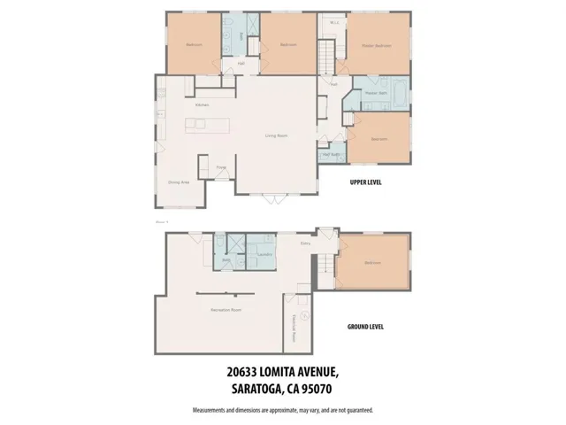 20633 Lomita Avenue, Saratoga, California 95070