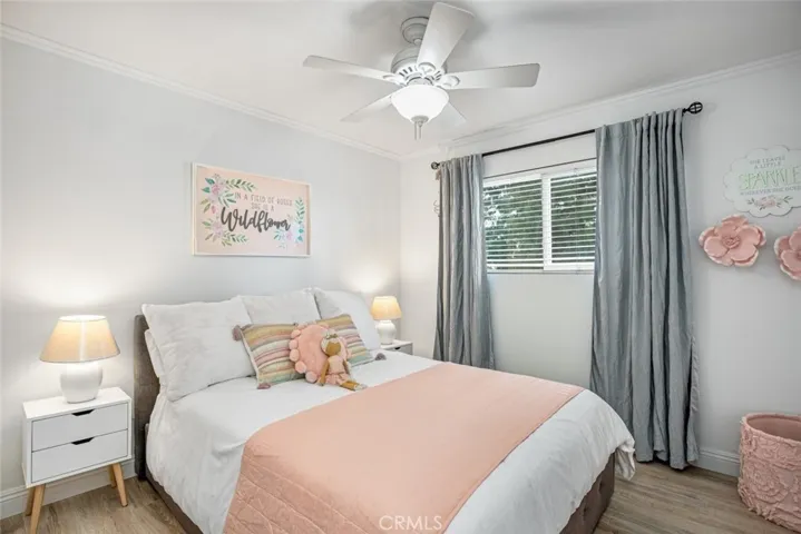 Spacious secondary bedroom.