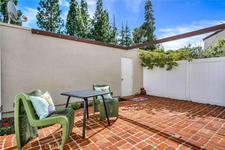 Patio area.