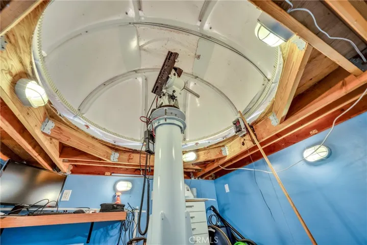 Observatory with dome
