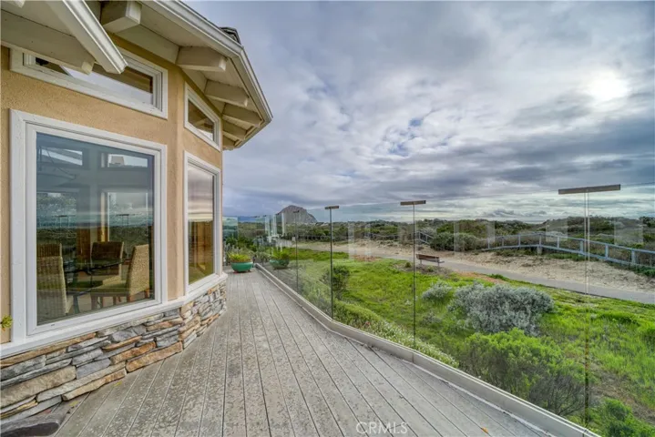 View from deck
