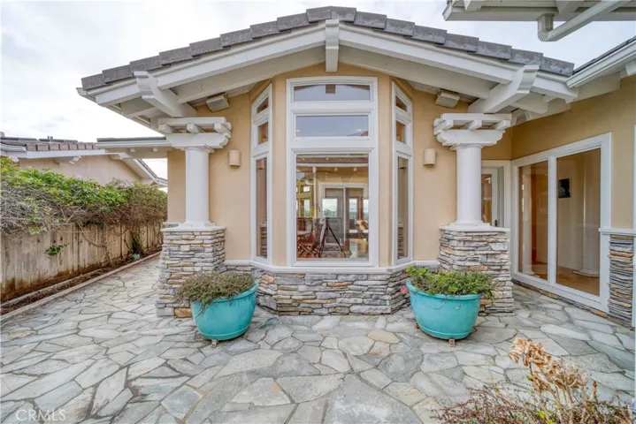 Side patio from dining room