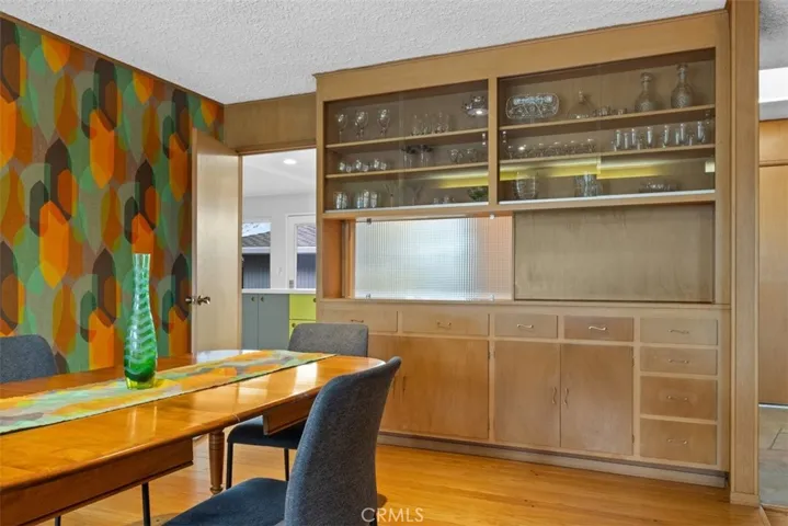 Built-in cabinet formal dining room
