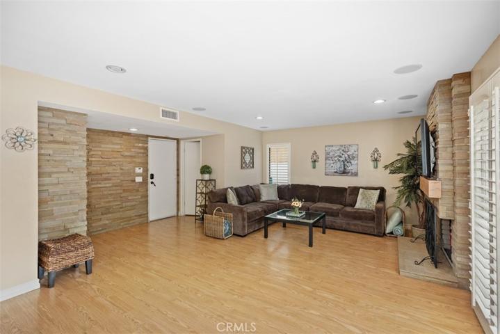 Spacious family room.