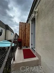Stair entry.