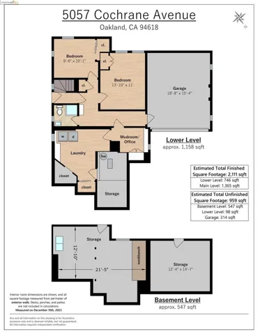 5057 Cochrane Avenue, Oakland, California 94618-2703