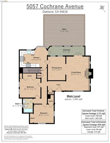 5057 Cochrane Avenue, Oakland, California 94618-2703