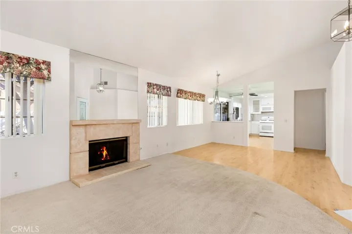 Lovely Rock Fireplace