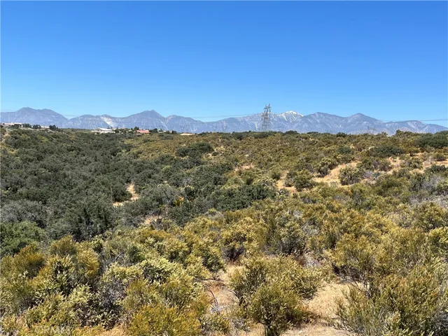 view of mountains looking westerly
