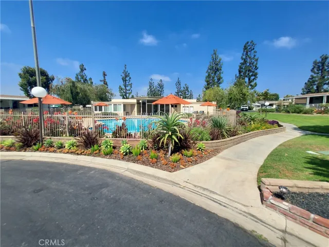 Community pool and picnic area