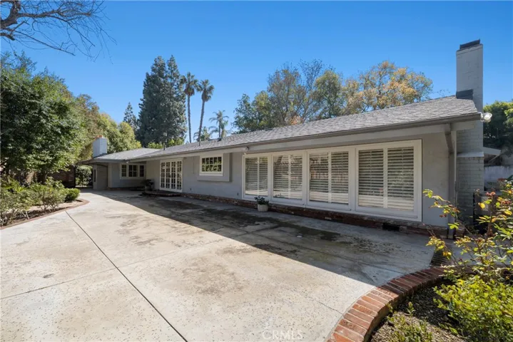 Rear view of back of Home